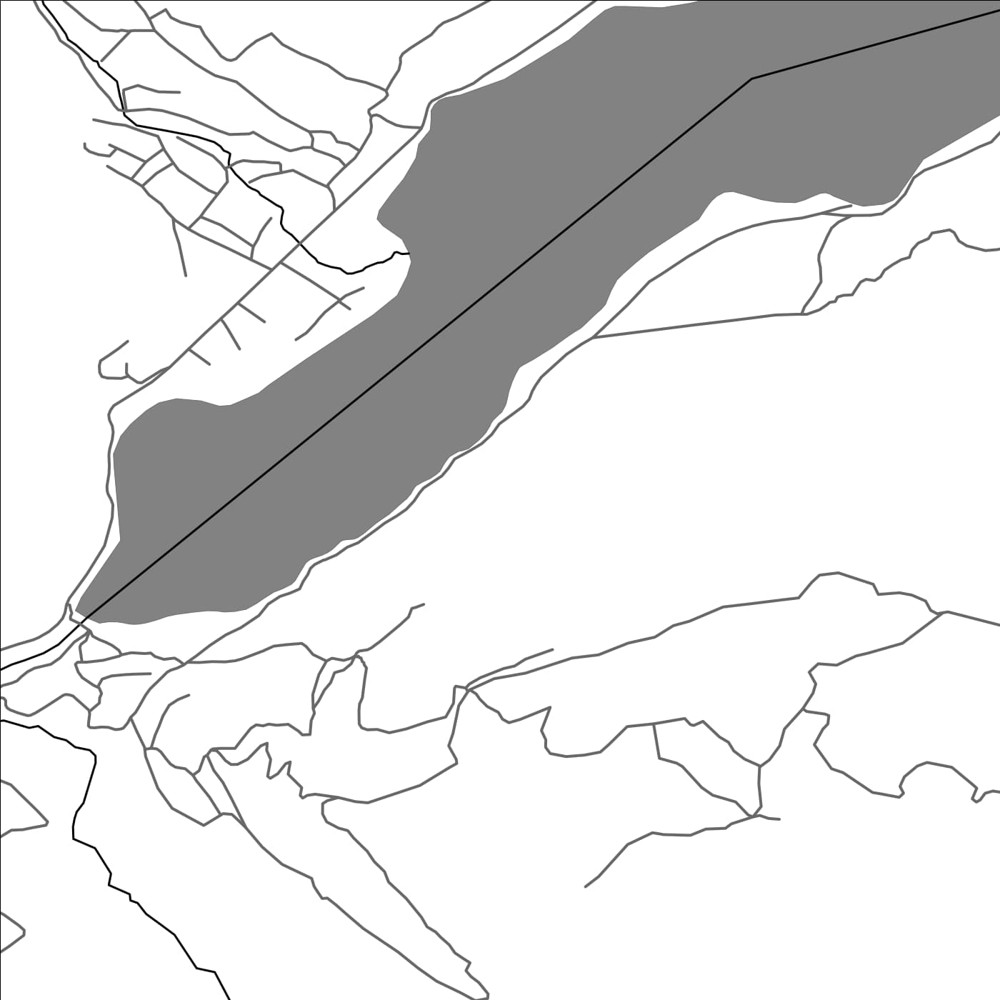 ROAD MAP OF RASHT, TAJIKISTAN BY MAPBAKES