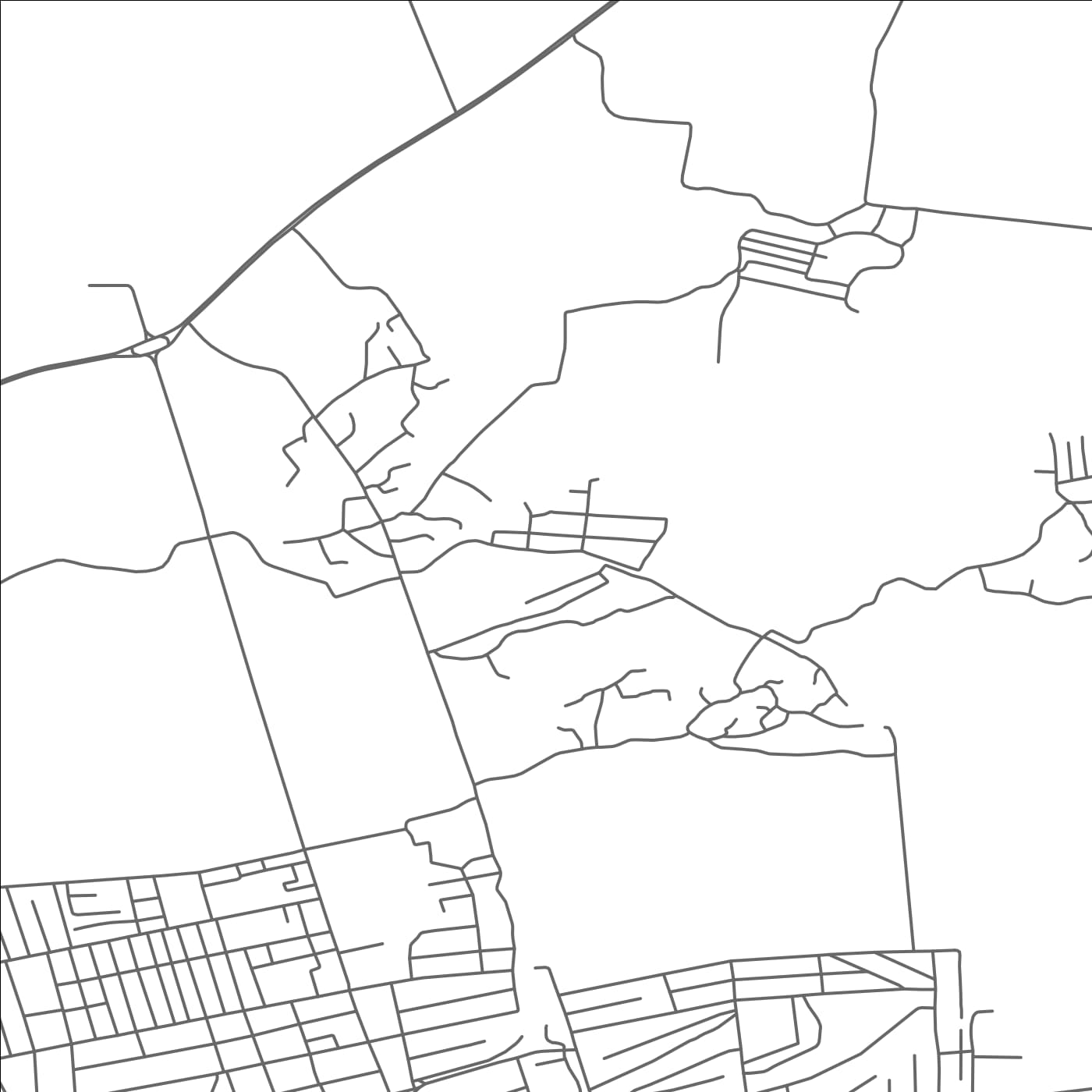 ROAD MAP OF SESHAMBE, TAJIKISTAN BY MAPBAKES