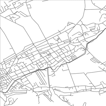 ROAD MAP OF SOMONIYON, TAJIKISTAN BY MAPBAKES