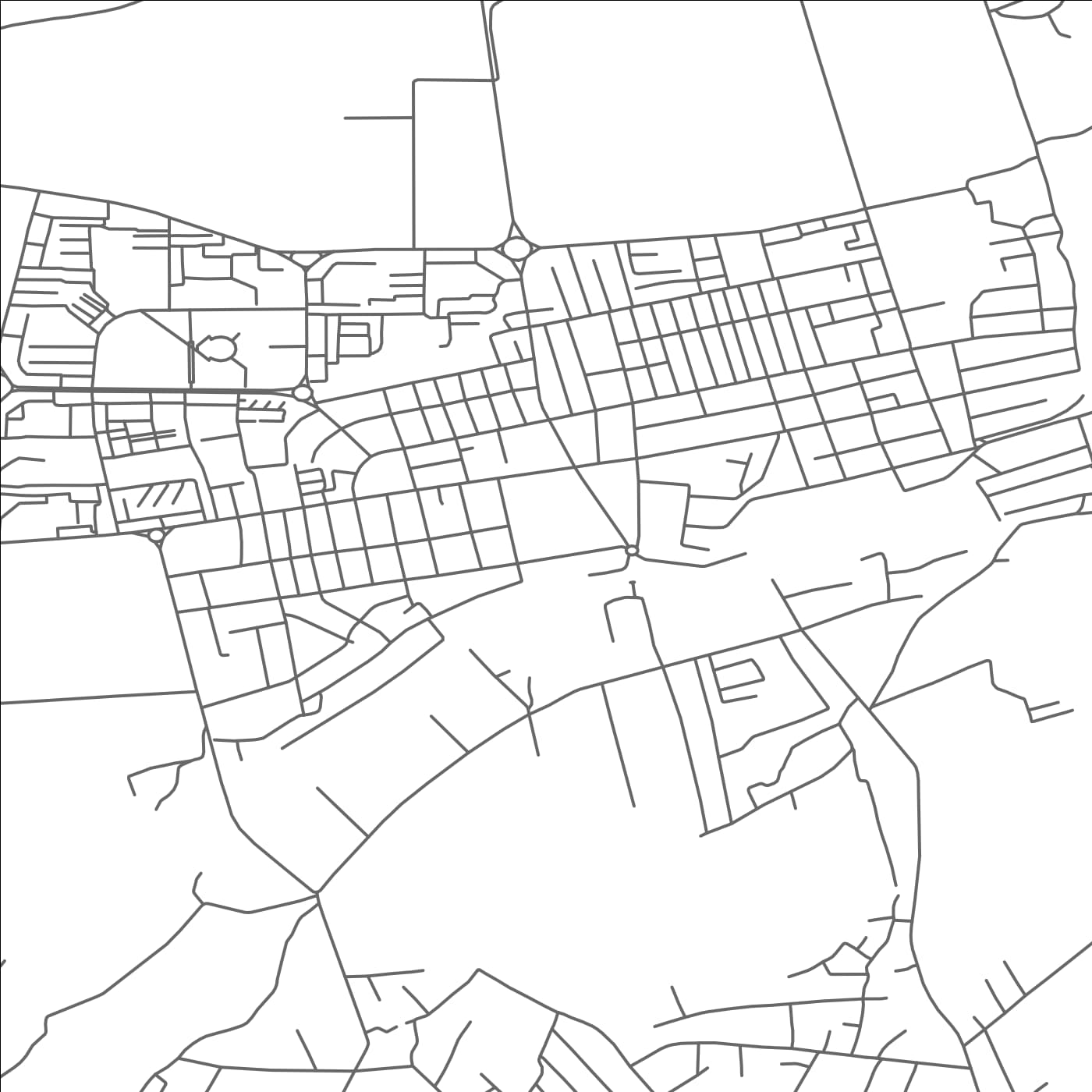 ROAD MAP OF TURSUNZODA, TAJIKISTAN BY MAPBAKES