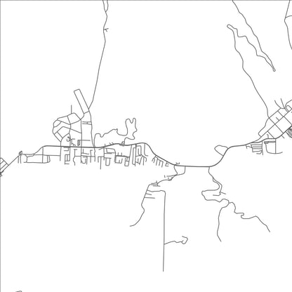 ROAD MAP OF CHAGUARAMAS, TRINIDAD AND TOBAGO BY MAPBAKES