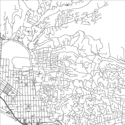 ROAD MAP OF EARTHIGG, TRINIDAD AND TOBAGO BY MAPBAKES