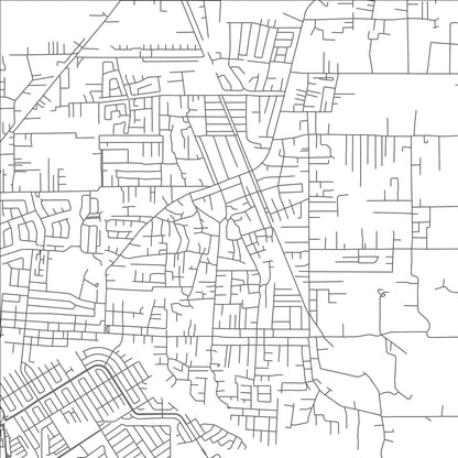 ROAD MAP OF ENTERPRISE, TRINIDAD AND TOBAGO BY MAPBAKES