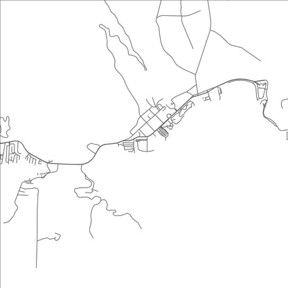 ROAD MAP OF HART’S CUT, TRINIDAD AND TOBAGO BY MAPBAKES