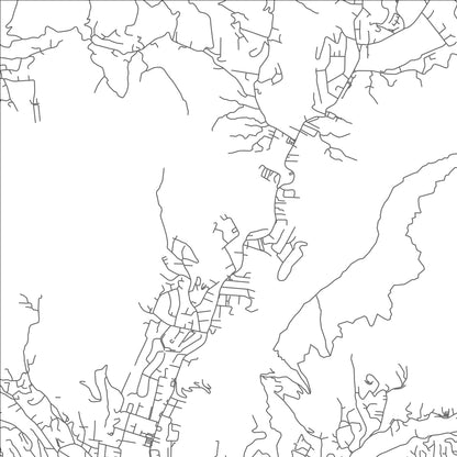 ROAD MAP OF MARAVAL, TRINIDAD AND TOBAGO BY MAPBAKES