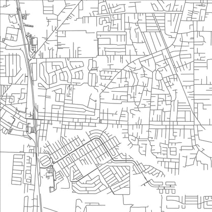 ROAD MAP OF MONTROSE, TRINIDAD AND TOBAGO BY MAPBAKES