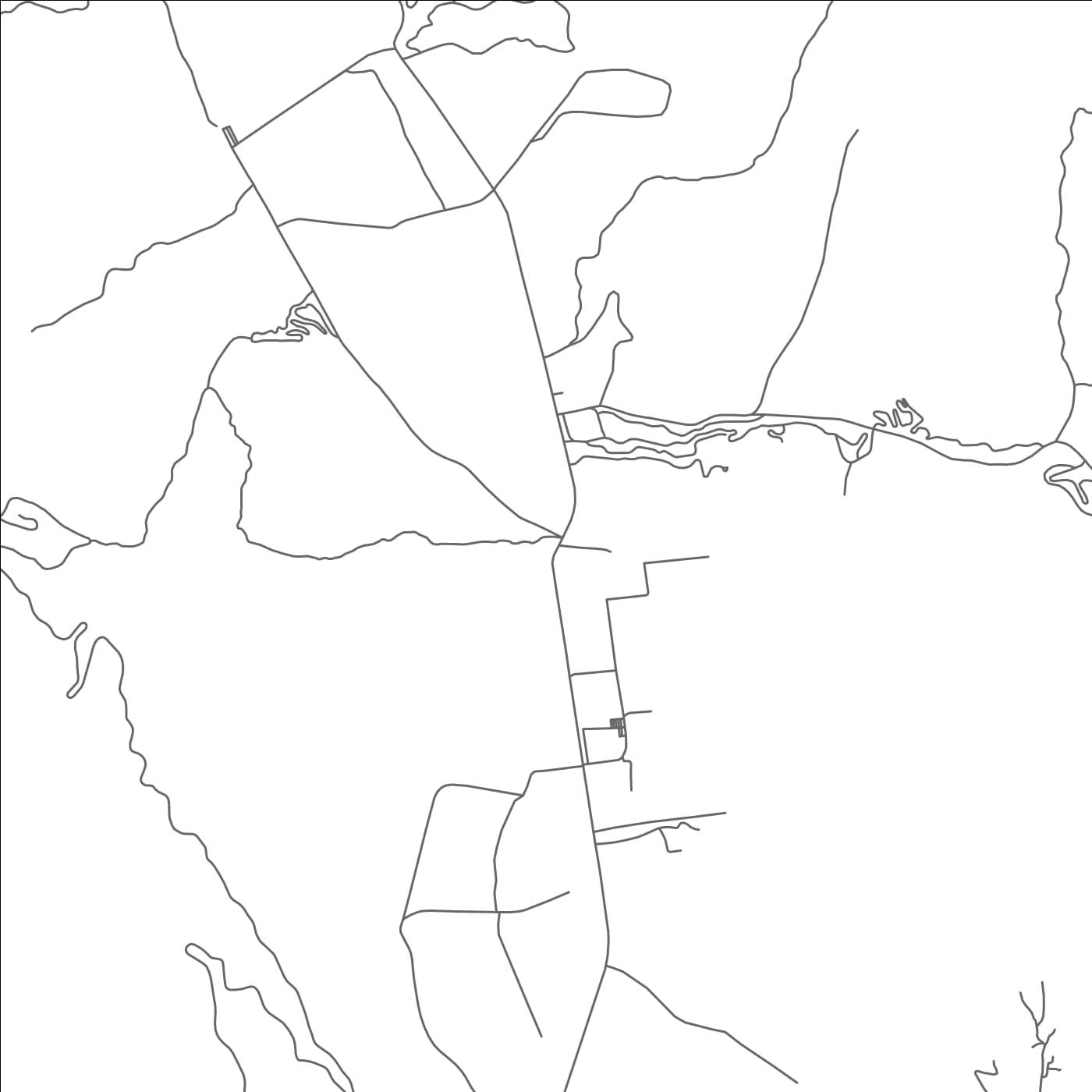 ROAD MAP OF MOUNT PLEASANT, TRINIDAD AND TOBAGO BY MAPBAKES