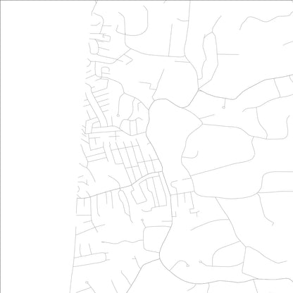 ROAD MAP OF BALL POND, CONNECTICUT BY MAPBAKES