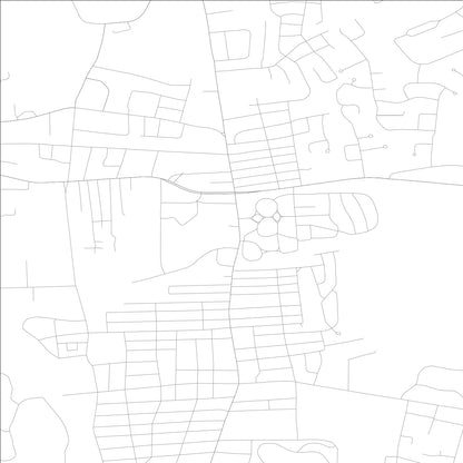 ROAD MAP OF BLUE HILLS, CONNECTICUT BY MAPBAKES