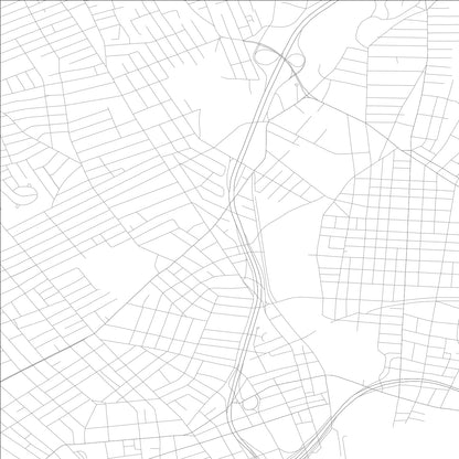 ROAD MAP OF BRIDGEPORT, CONNECTICUT BY MAPBAKES