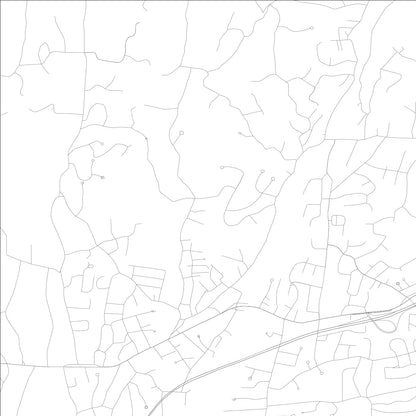 ROAD MAP OF COS COB, CONNECTICUT BY MAPBAKES