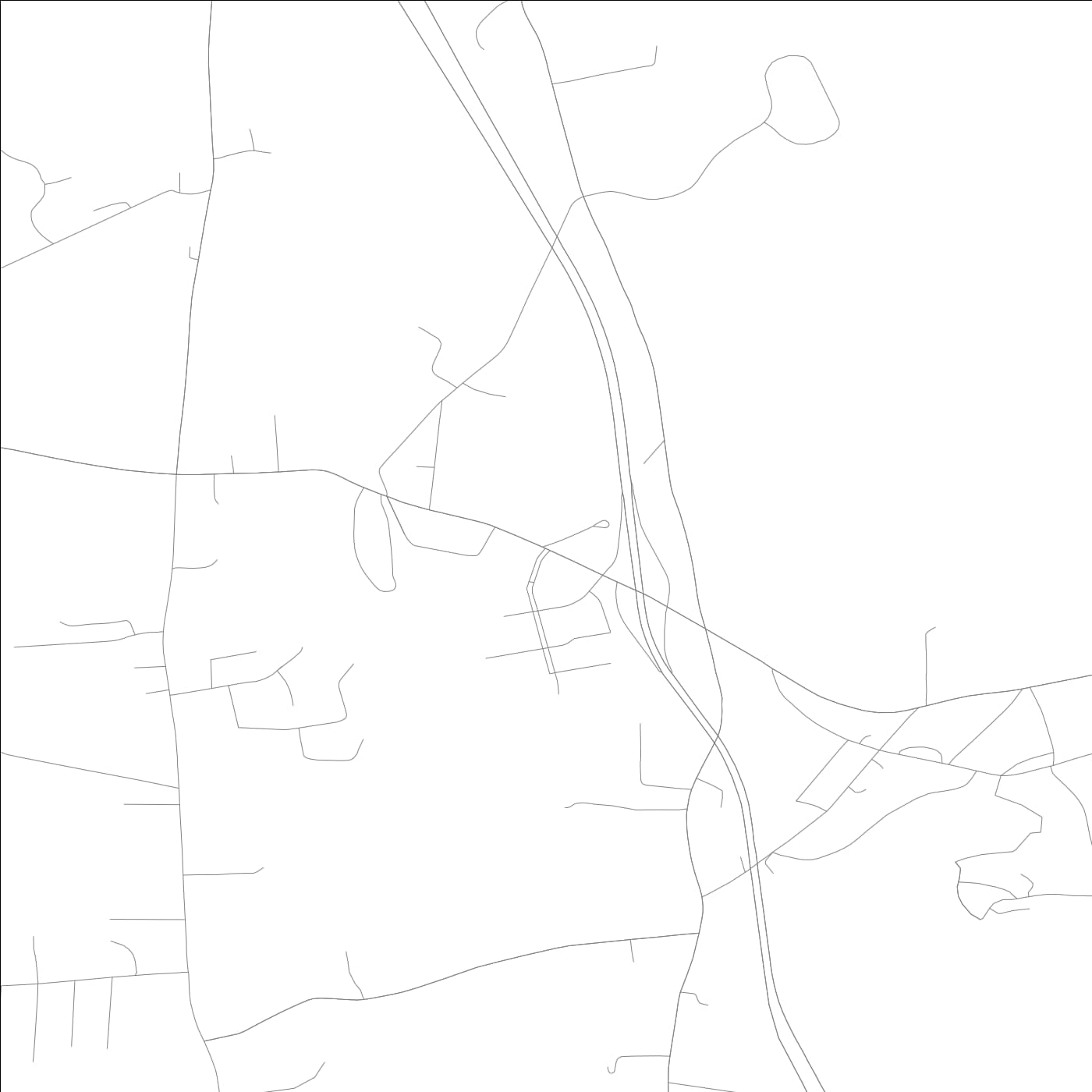 ROAD MAP OF DAYVILLE, CONNECTICUT BY MAPBAKES