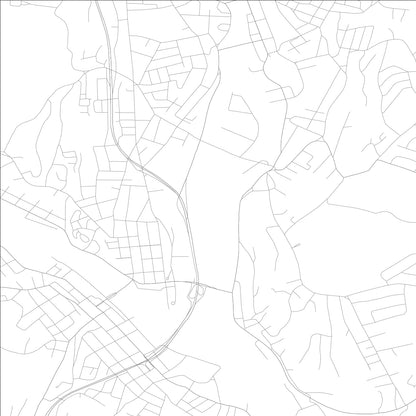 ROAD MAP OF DERBY, CONNECTICUT BY MAPBAKES