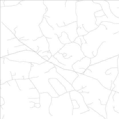 ROAD MAP OF DODGINGTOWN, CONNECTICUT BY MAPBAKES
