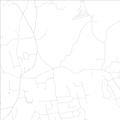 ROAD MAP OF EAST VILLAGE, CONNECTICUT BY MAPBAKES