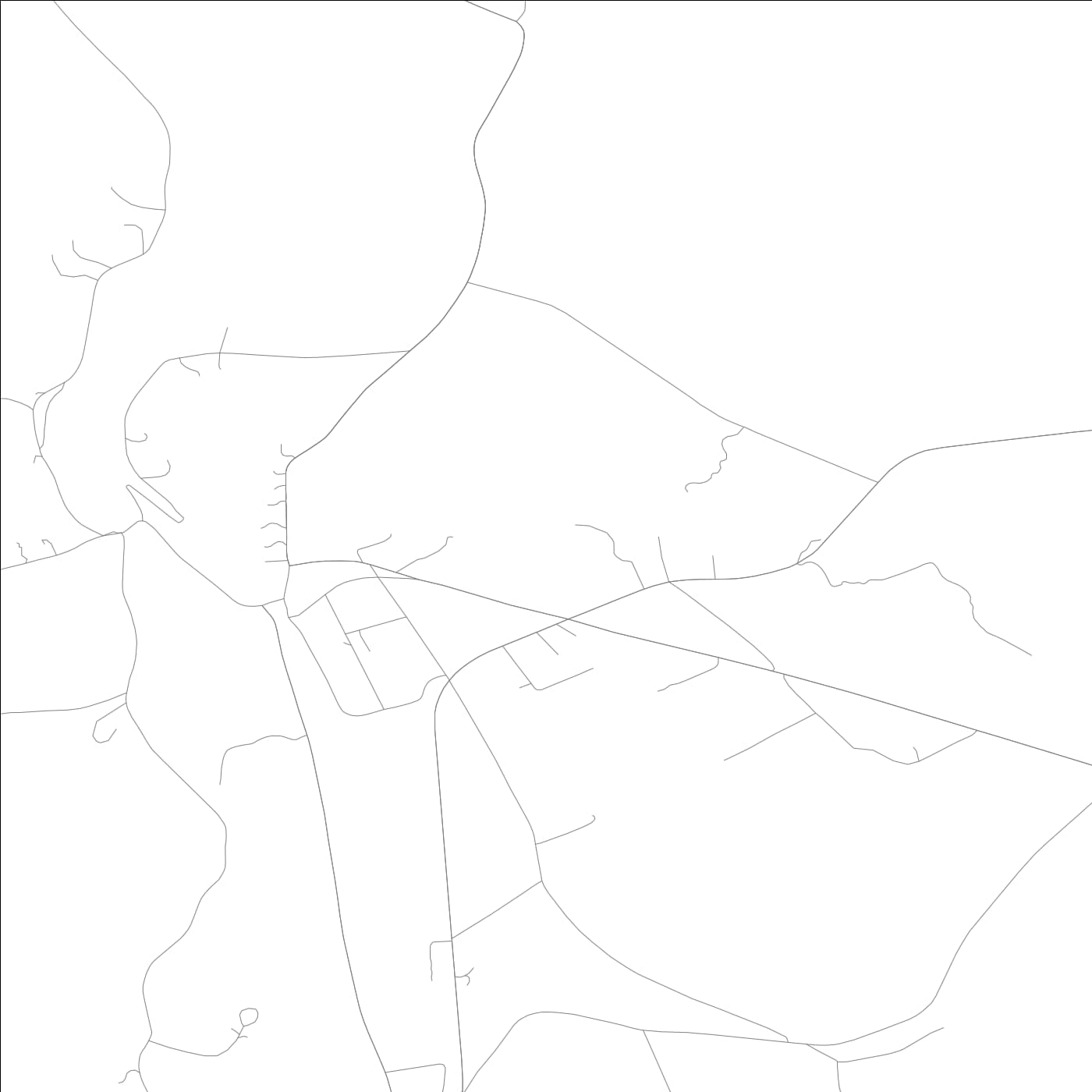 ROAD MAP OF FALLS VILLAGE, CONNECTICUT BY MAPBAKES