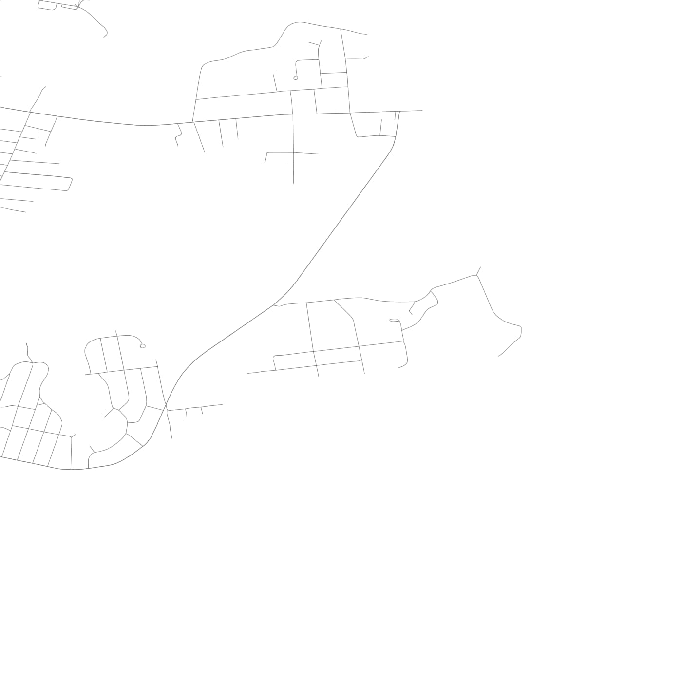 ROAD MAP OF FENWICK, CONNECTICUT BY MAPBAKES