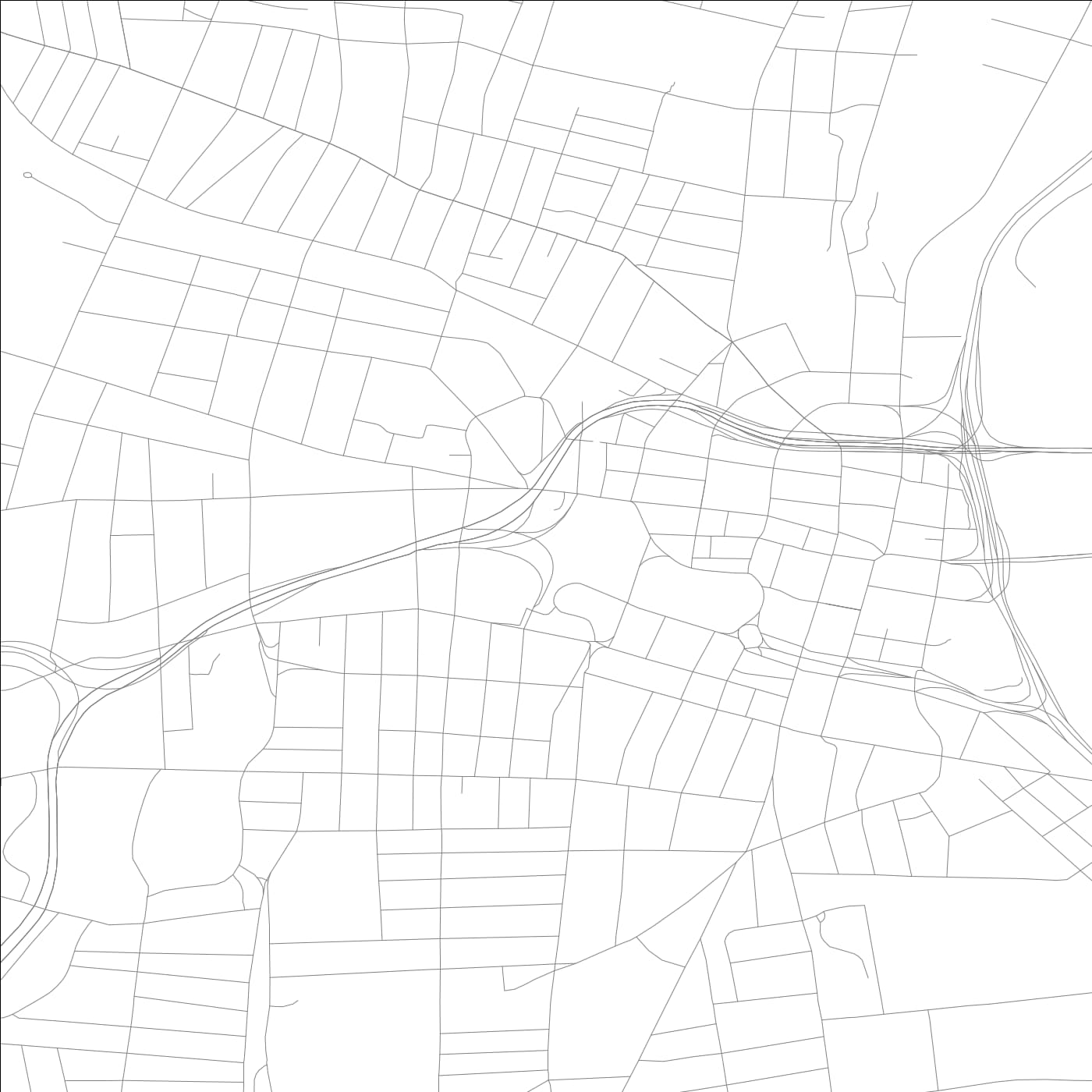 ROAD MAP OF HARTFORD, CONNECTICUT BY MAPBAKES