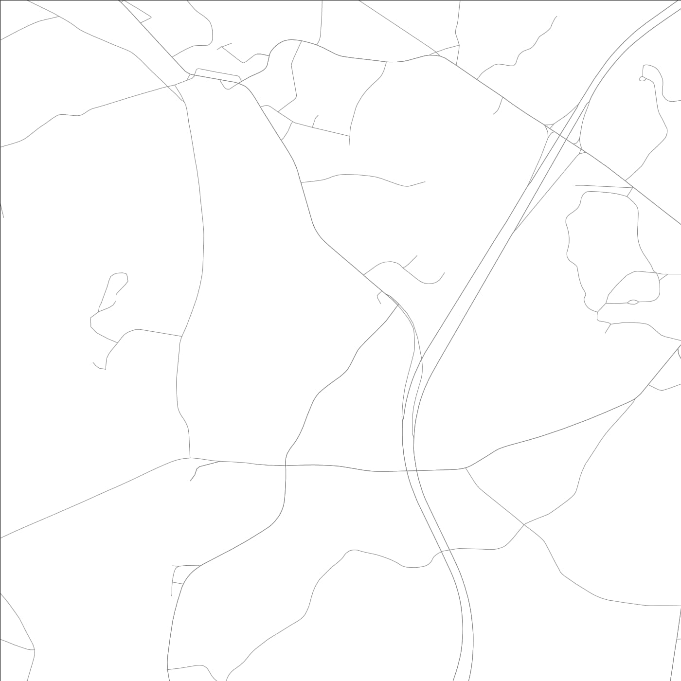 ROAD MAP OF MECHANICSVILLE, CONNECTICUT BY MAPBAKES