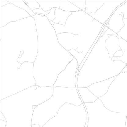 ROAD MAP OF MECHANICSVILLE, CONNECTICUT BY MAPBAKES