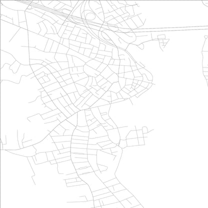 ROAD MAP OF NEW LONDON, CONNECTICUT BY MAPBAKES