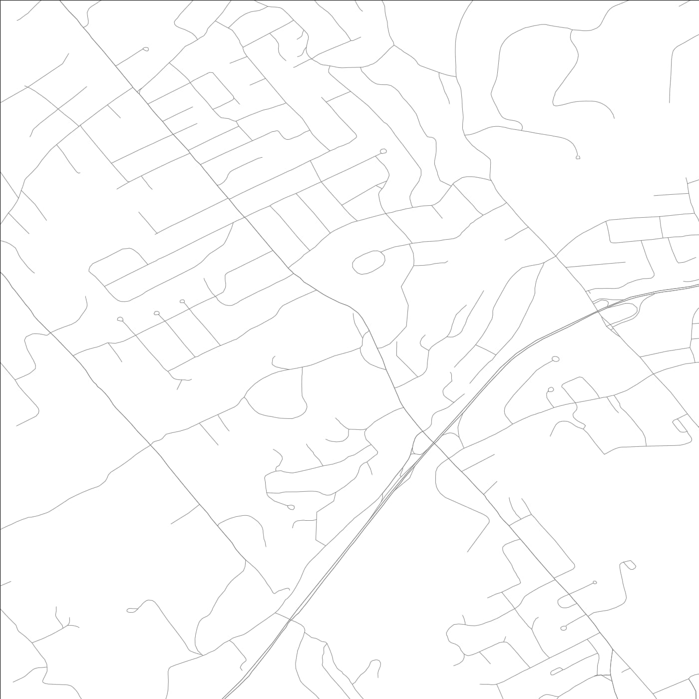 ROAD MAP OF PLATTSVILLE, CONNECTICUT BY MAPBAKES