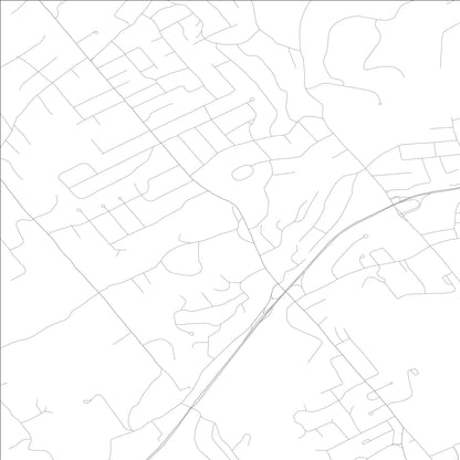 ROAD MAP OF PLATTSVILLE, CONNECTICUT BY MAPBAKES