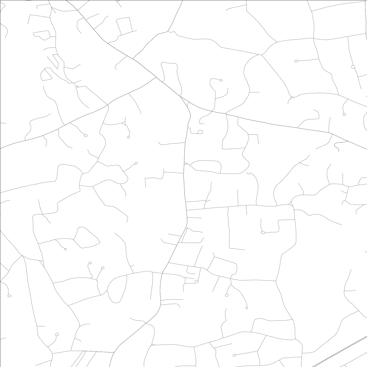 ROAD MAP OF SOUTH WILTON, CONNECTICUT BY MAPBAKES