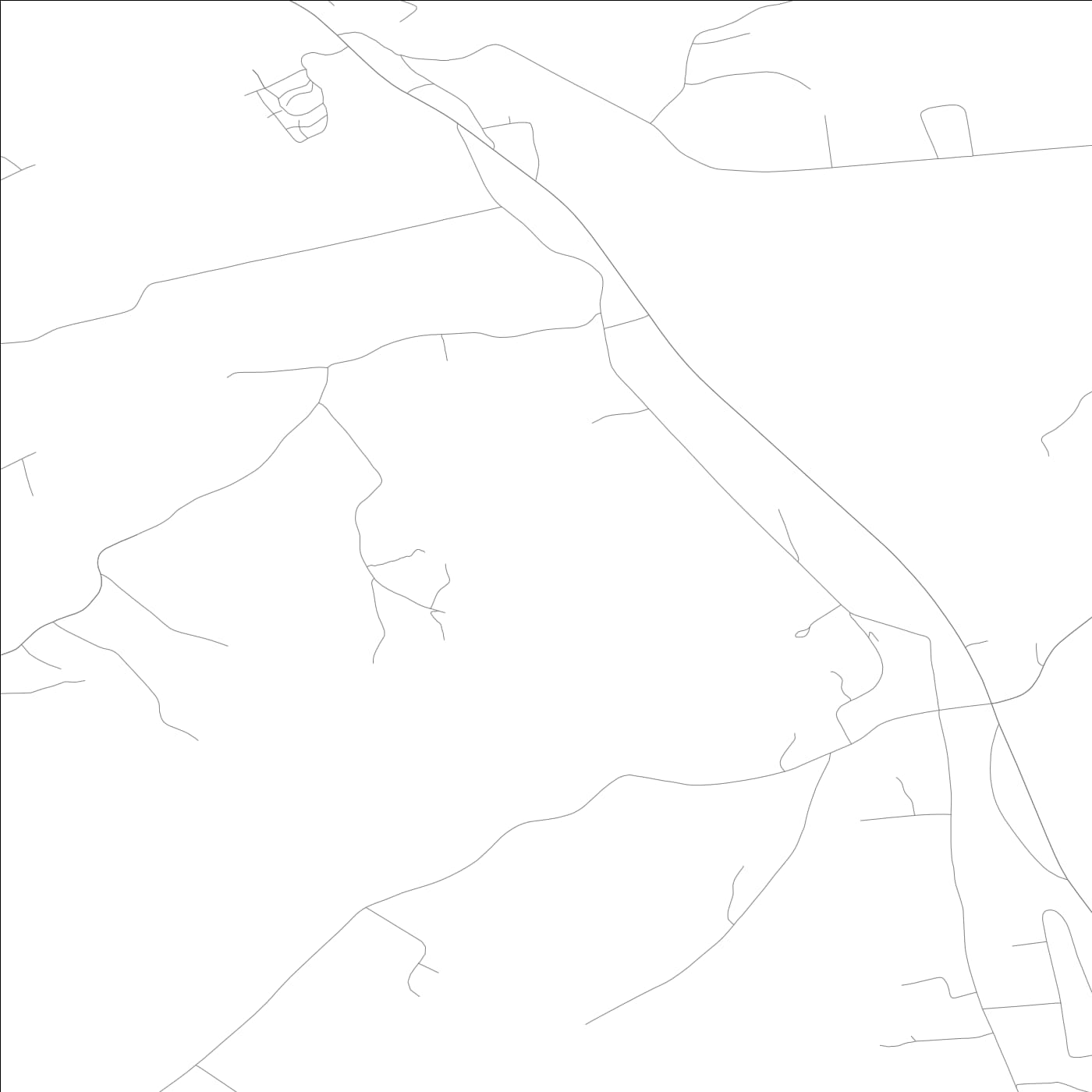 ROAD MAP OF SOUTH WINDHAM, CONNECTICUT BY MAPBAKES