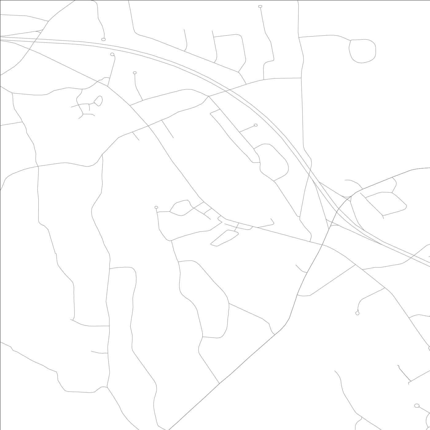 ROAD MAP OF TERRAMUGGUS, CONNECTICUT BY MAPBAKES