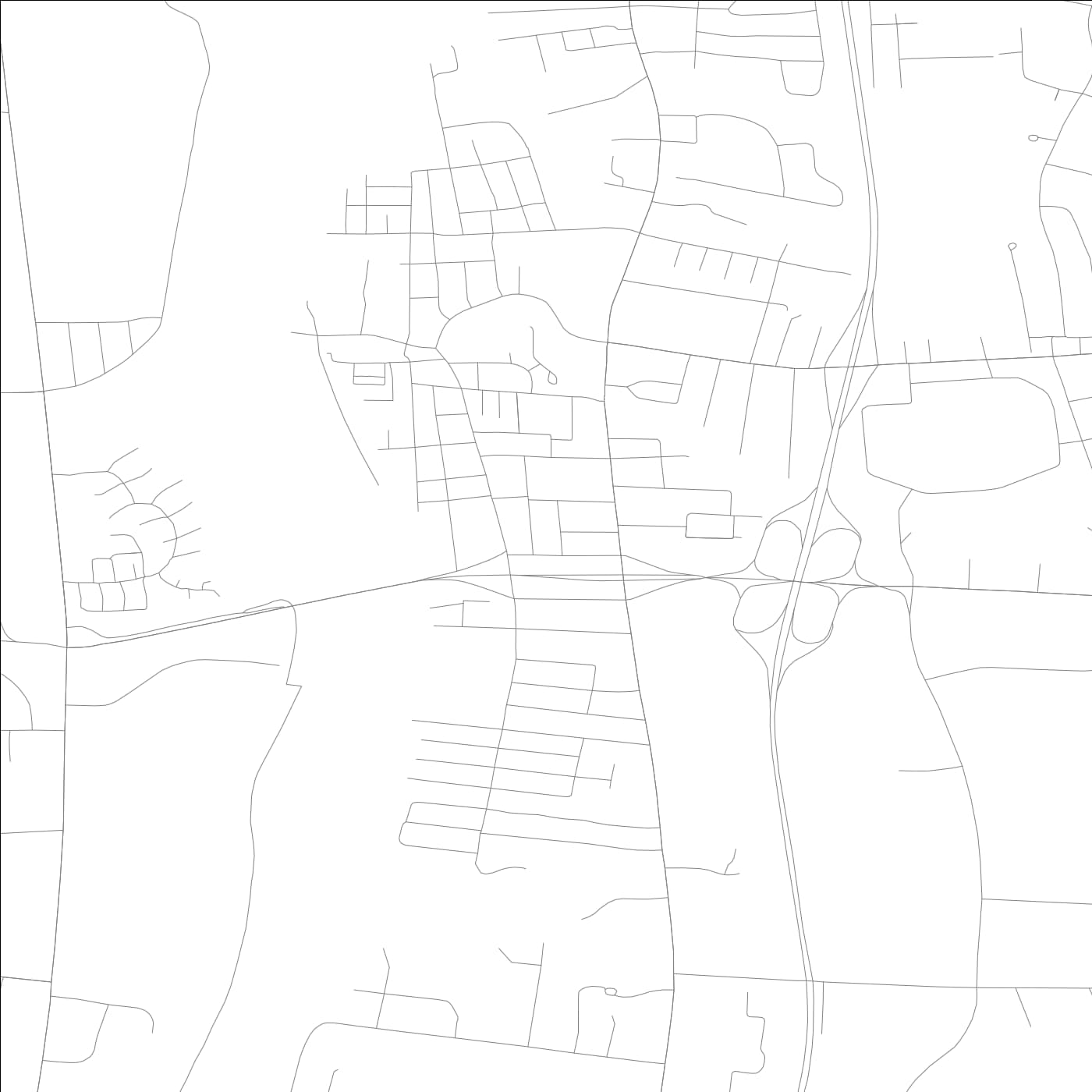 ROAD MAP OF THOMPSONVILLE, CONNECTICUT BY MAPBAKES