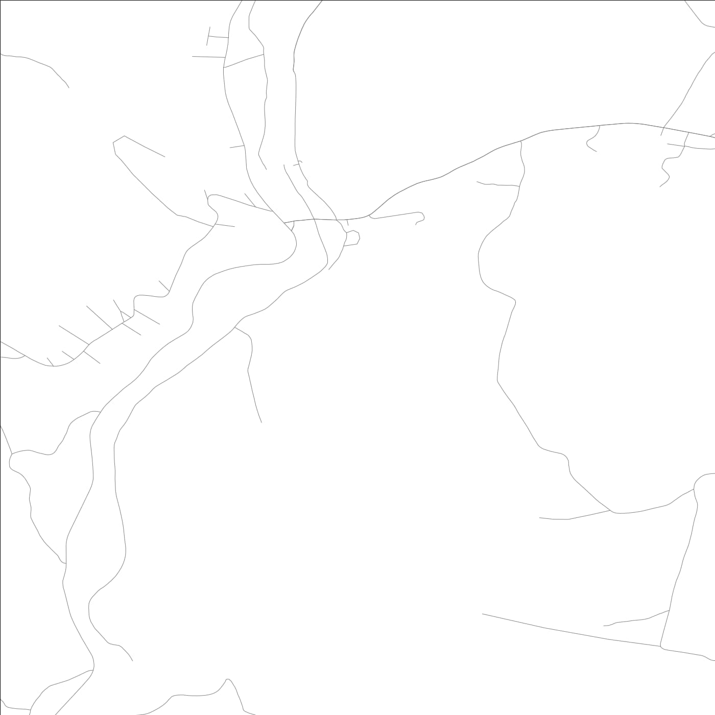 ROAD MAP OF WEST CORNWALL, CONNECTICUT BY MAPBAKES