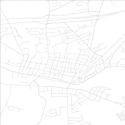 ROAD MAP OF WILLIMANTIC, CONNECTICUT BY MAPBAKES