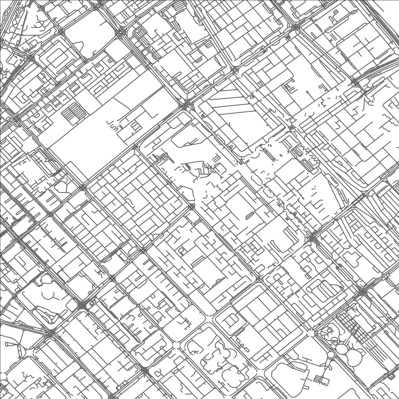 ROAD MAP OF ABU DHABI, UNITED ARAB EMIRATES BY MAPBAKES