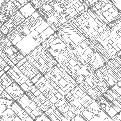 ROAD MAP OF ABU DHABI, UNITED ARAB EMIRATES BY MAPBAKES