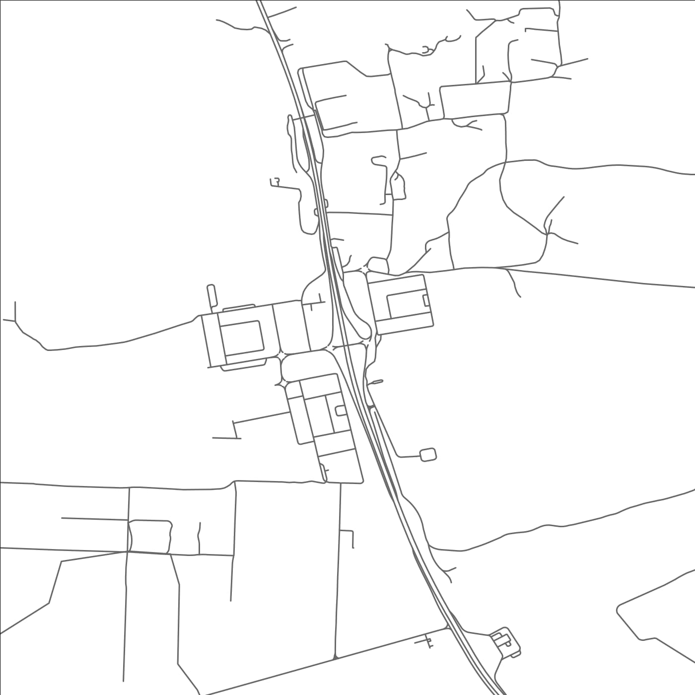 ROAD MAP OF AL FAQ‘, UNITED ARAB EMIRATES BY MAPBAKES