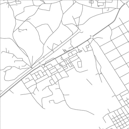 ROAD MAP OF AL LUSAYLĪ, UNITED ARAB EMIRATES BY MAPBAKES