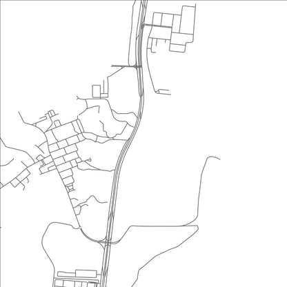 ROAD MAP OF AL QURAYYAH, UNITED ARAB EMIRATES BY MAPBAKES