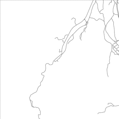 ROAD MAP OF AL ‘UYAYNAH, UNITED ARAB EMIRATES BY MAPBAKES