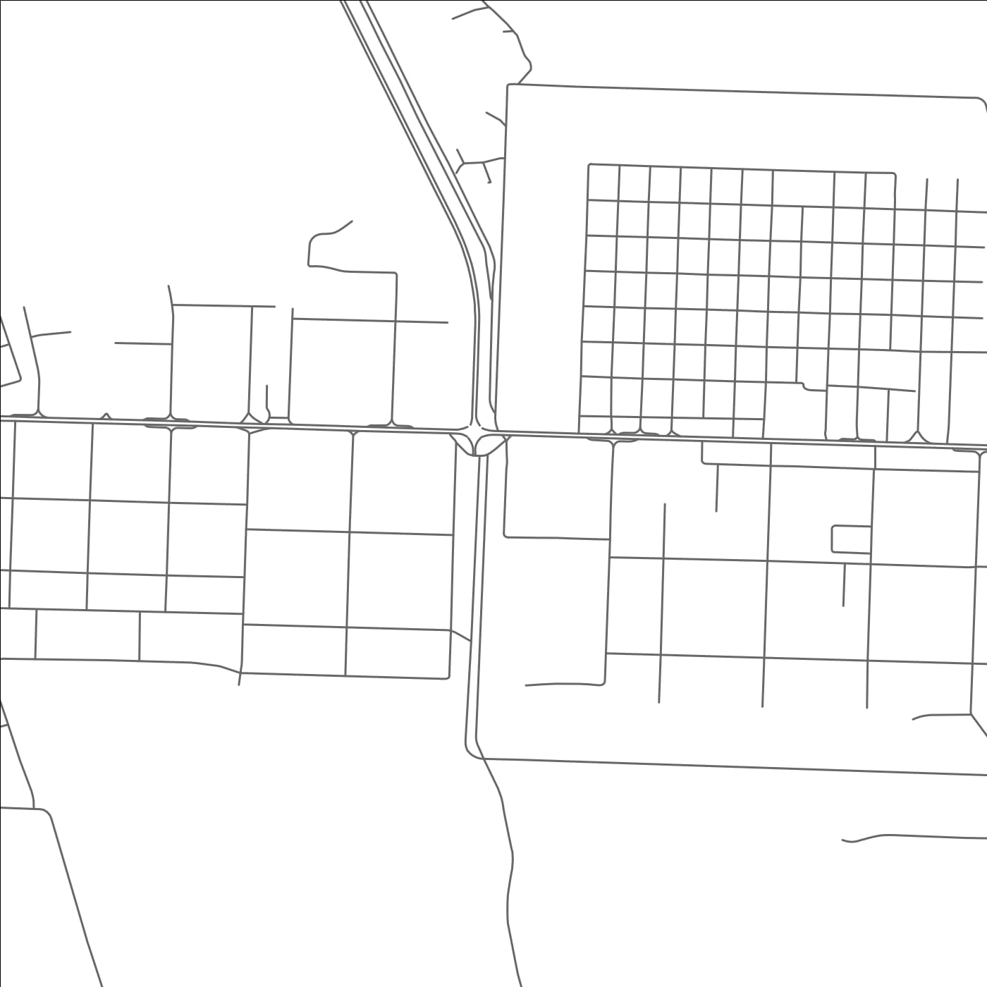 ROAD MAP OF MADĪNAT ZĀYID, UNITED ARAB EMIRATES BY MAPBAKES