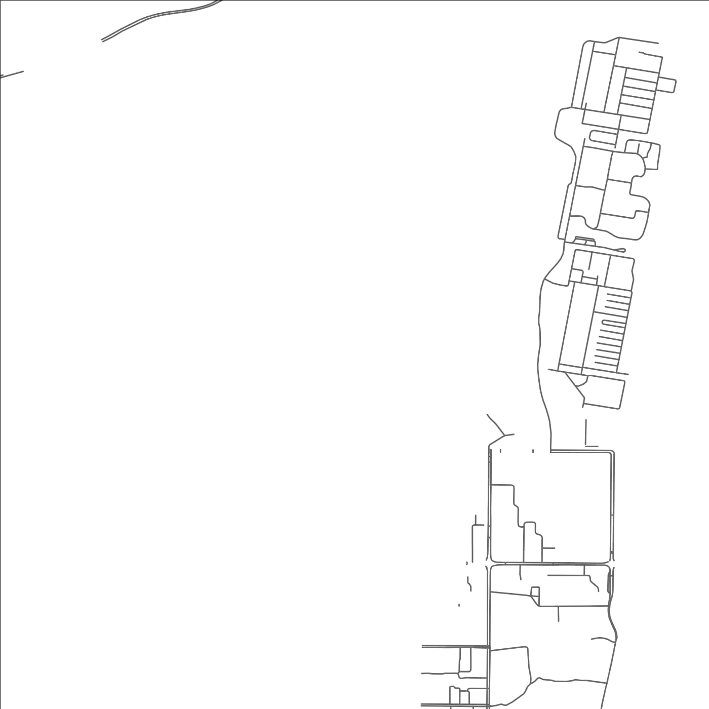 ROAD MAP OF QIDFA‘, UNITED ARAB EMIRATES BY MAPBAKES