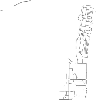 ROAD MAP OF QIDFA‘, UNITED ARAB EMIRATES BY MAPBAKES