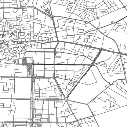 ROAD MAP OF BUKHARA, UZBEKISTAN BY MAPBAKES