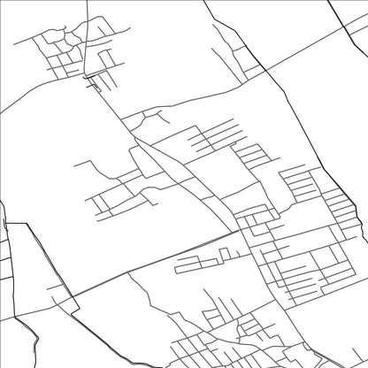 ROAD MAP OF DANG`ARA, UZBEKISTAN BY MAPBAKES