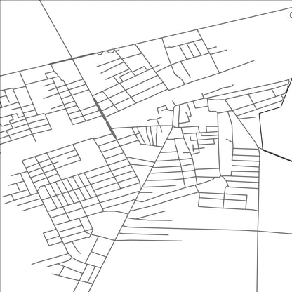 ROAD MAP OF DASHTOBOD, UZBEKISTAN BY MAPBAKES