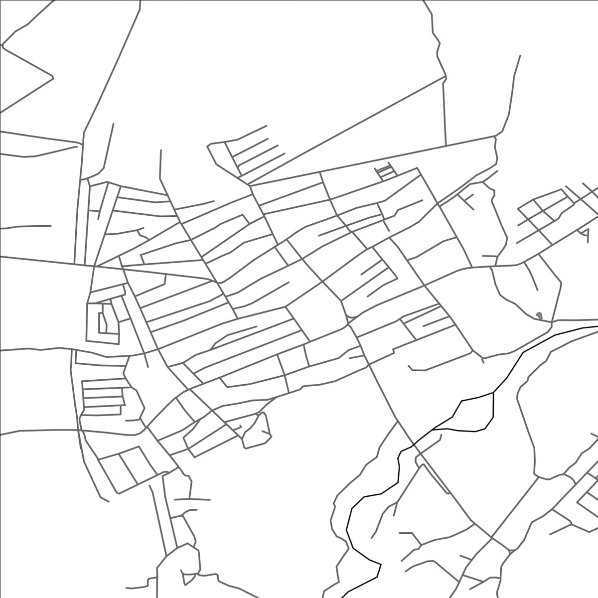 ROAD MAP OF DO`STOBOD, UZBEKISTAN BY MAPBAKES