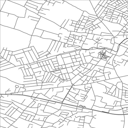 ROAD MAP OF G'IJDUVON SHAHRI, UZBEKISTAN BY MAPBAKES