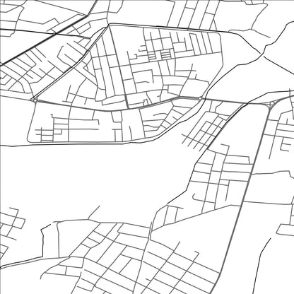 ROAD MAP OF JONDOR SHAHARCHASI, UZBEKISTAN BY MAPBAKES