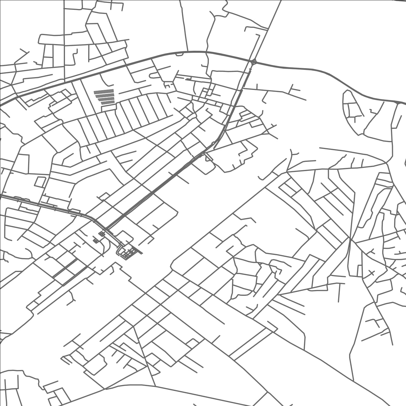 ROAD MAP OF KOGON SHAHRI, UZBEKISTAN BY MAPBAKES