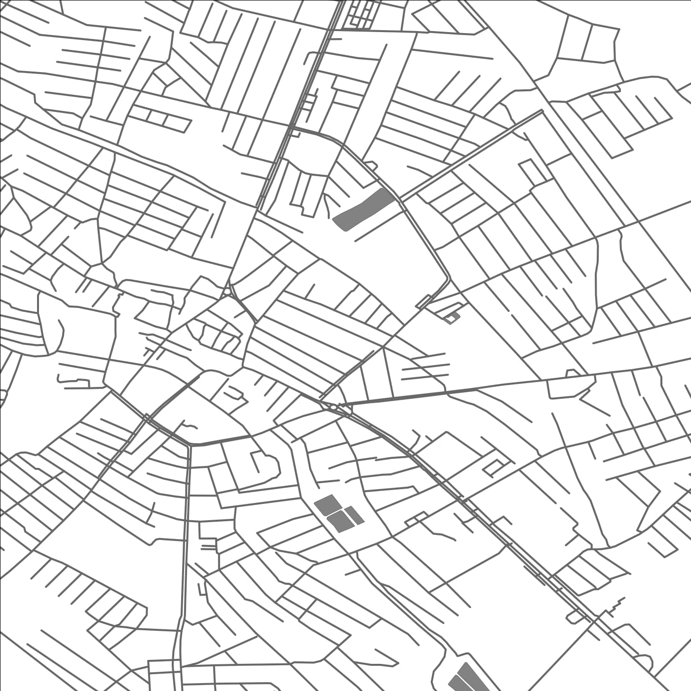 ROAD MAP OF MANGHIT, UZBEKISTAN BY MAPBAKES